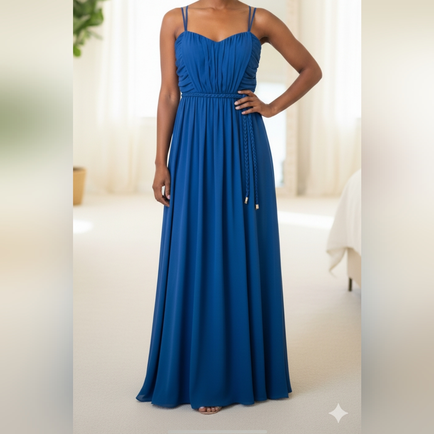 Strapless Gown.